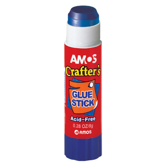 Amos Crafter's Glue Stick mit verschwindender Spur 8 g
