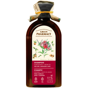 Grüne Apotheke Arganöl und Granatapfel Shampoo für trockenes Haar 350 ml