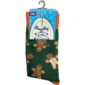 Albi Bunte Socken Universalgröße Lebkuchenmänner 1 Paar