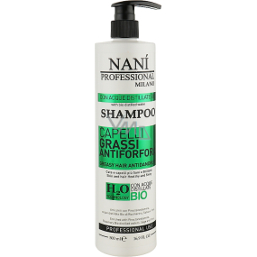 Naní Professional Milano Shampoo für fettiges Haar und gegen Schuppenbildung 500 ml