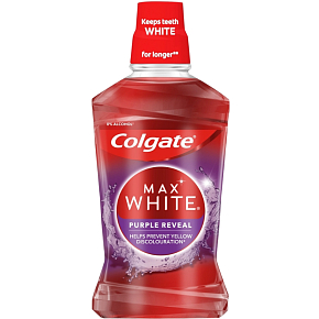 Colgate Max White Purple Reveal bleichende Mundspülung 500 ml