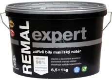 REMAL Expert strahlend weiße Wandfarbe, 6,5+1 kg