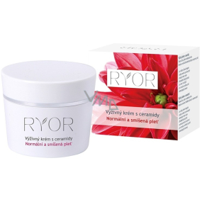 Ryor Ceramides Pflegecreme für normale Haut und Mischhaut 50 ml