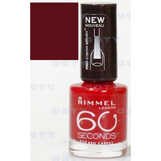 Rimmel London 60 Sekunden Nagellack 330 schnell trocknend 8 ml