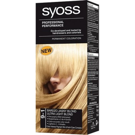 Syoss Professional Haarfarbe 9 - 1 Extra Hellblond