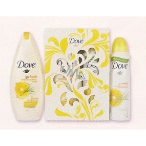 Dove Go Fresh Energize Grapefruit & Zitrone Antitranspirant Deo Spray 150 ml + Duschgel 250 ml, Kosmetikset