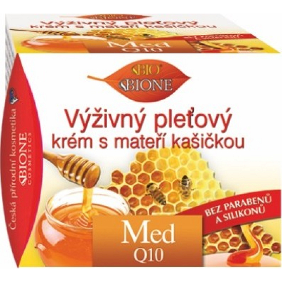 Bione Cosmetics Med und Q10 Nährcreme mit Gelee Royale 51 ml