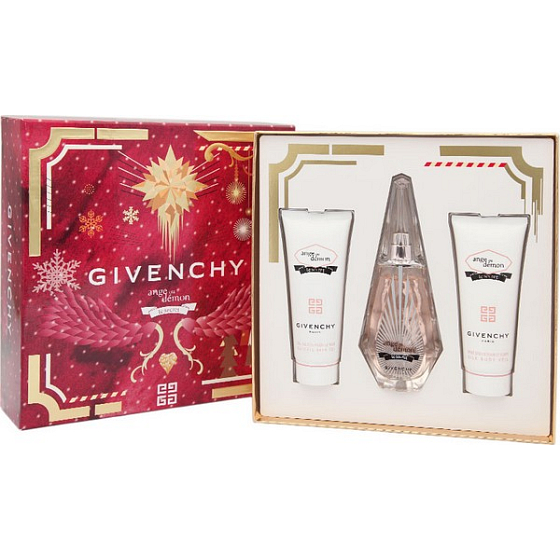 Givenchy Ange oder Démon Le Secret parfümiertes Wasser für Frauen 50 ml + Duschgel 75 ml + Körperlotion 75 ml, Geschenkset