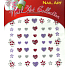 Absolute Cosmetics Nail Art selbstklebende Nagelaufkleber GNS 25 1 Blatt