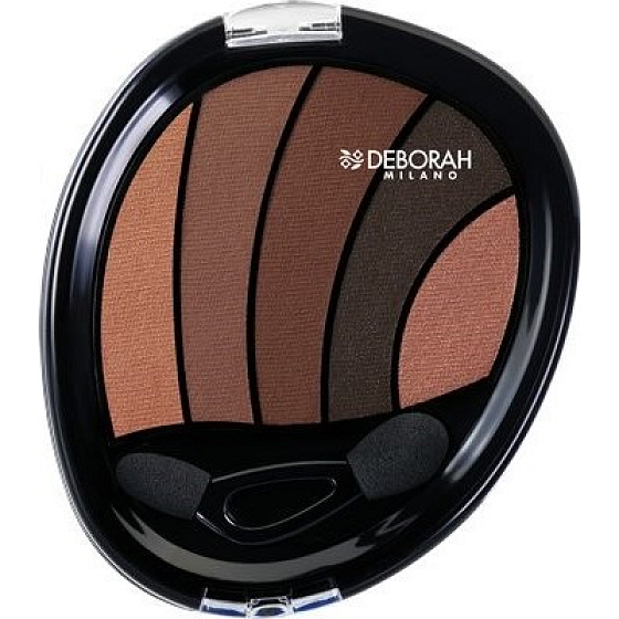 Deborah Milano Perfect Smokey Eye Palette 5 Lidschatten-Palette 06 Soft Smokey 5 g