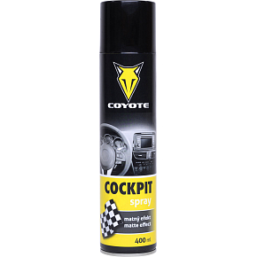 Coyote Cockpit Matt-Effekt Sprühmittel für Innenräume, 400 ml Coyote Cockpit Matt-Effekt Sprühmittel für Innenräume, 400 ml