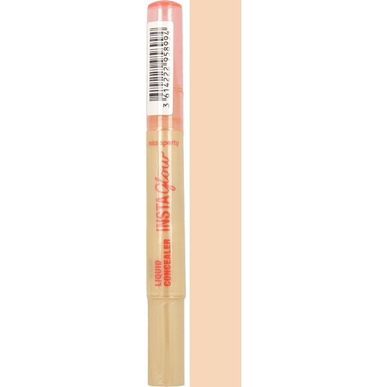 Miss Sports Insta Glow Flüssiger Concealer Flüssiger Concealer 001 Radiant Light 1,1 g