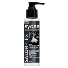 Syoss SalonPlex Hair Reconstruction nicht ausspülendes Serum für chemisch behandeltes und mechanisch beanspruchtes Haar 100 ml