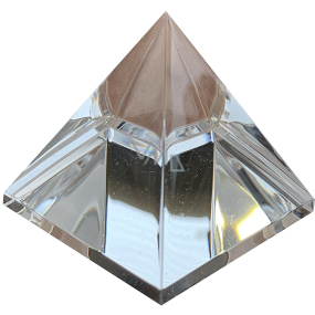 Glaspyramidenkristall 40 mm