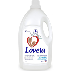 Lovela White Unterwäsche Hypoallergenes Flüssigwaschmittel 50 Dosen von 4,7 l