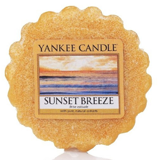 Yankee Candle Sunset Breeze - Sunset Breeze Duftwachs für Duftlampe 22 g