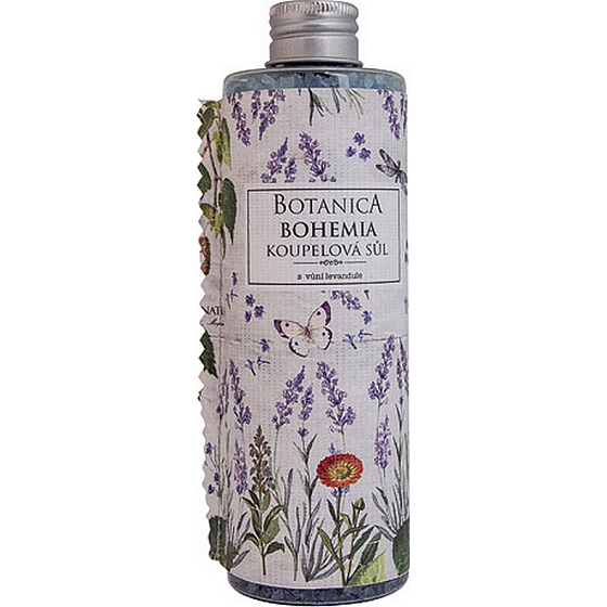 Bohemia Gifts Botanica Lavendel mit Kräuterextrakt Badesalz 300 g