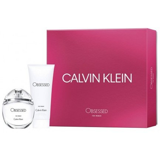Calvin Klein Obsessed for Women parfümiertes Wasser 50 ml + Körperlotion 100 ml, Geschenkset