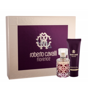 Roberto Cavalli Florence parfümiertes Wasser für Frauen 50 ml + Körperlotion 75 ml, Geschenkset