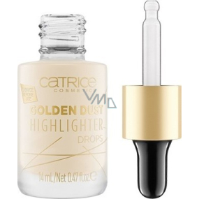 Catrice Golden Dust Highlighter Tropfen Aufhellungstropfen 010 Spacegold 14 ml