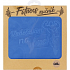 Albi Fitness Handtuch Ich mache Brötchen blau 90 x 50 cm