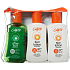 Calypso SPF 15 Sonnencreme 100 ml + SPF 20 Sonnencreme 100 ml + Aloe Vera beruhigend nach Sonnengel 100 ml + Etui, Set, Reisepaket