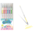 Colorino Pastell Gel-Roller, transparent, 6 Farben