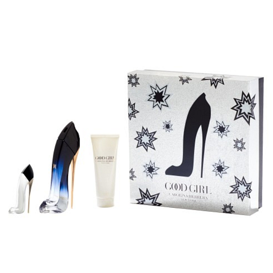 Carolina Herrera Good Girl Légére parfümiertes Wasser für Frauen 50 ml + Körperlotion 75 ml + parfümiertes Wasser Mini 7 ml, Geschenkset
