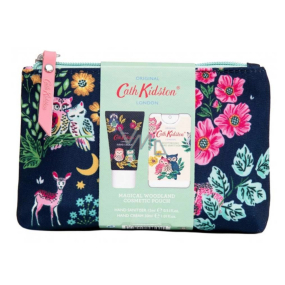 Heathcote & Ivory Magical Woodland Handcreme 30 ml + Handdesinfektionsmittel 15 ml + Kosmetiktasche aus Stoff, Kosmetikset Heathcote & Ivory Magical Woodland Handcreme 30 ml + Handdesinfektionsmittel 15 ml + Kosmetiktasche aus Stoff, Kosmetikset