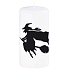 Bolsius Witch Dekokerze weiß Zylinder 60 x 120 mm