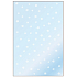 Engel Tasche transparent mit Blumen 16,5 x 25 cm