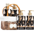 Vivian Gray Christmas Brown Ylang und Vanille Flüssigseifenspender 250 ml + Handlotion 250 ml + Etui, Kosmetikset für Frauen