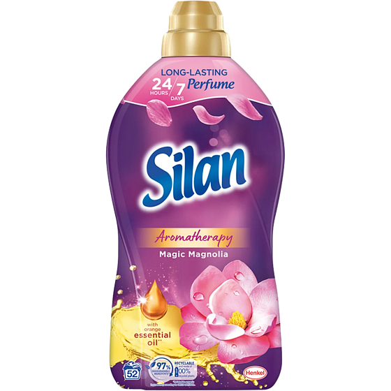 Silan Aromatherapy Magic Magnolia konzentrierter Weichspüler 52 Dosen 1,3 l