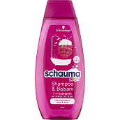 Schauma Shampoo und Conditioner Kids mit Himbeerauszug, 400 ml