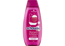Schauma Shampoo und Conditioner Kids mit Himbeerauszug, 400 ml