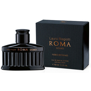 Laura Biagiotti Roma Uomo Nero Estremo Intense Eau de Parfum für Männer 40 ml