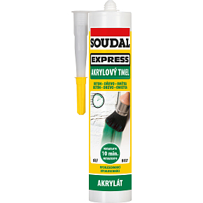 Soudal Express Acryl-Dichtmasse, überstreichbar, weiß, 300 ml