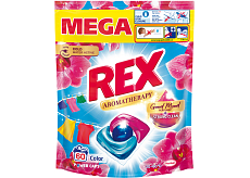 REX Wasch Kapseln Aromatherapy Orchid Color 60 Waschungen, 720g