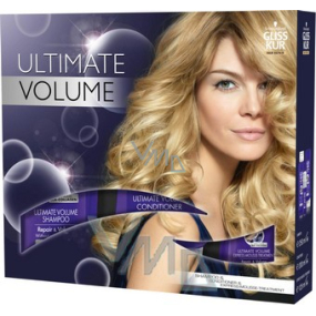 Gliss Kur Ultimate Volume Shampoo 250 ml + Balsam 200 ml + Schaum 125 ml, Kosmetikset
