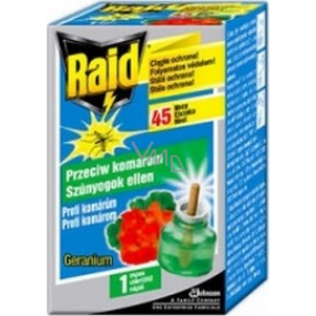 Raid Refill für elektrische Verdampferflüssigkeit mit Parfüm gegen fliegende Insekten 1 Stück 45 Nächte