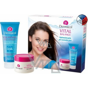 Dermacol Vital Balance Reinigungsgel 100 ml + erweichende Creme 50 ml, Kosmetikset Dermacol Vital Balance Reinigungsgel 100 ml + erweichende Creme 50 ml, Kosmetikset