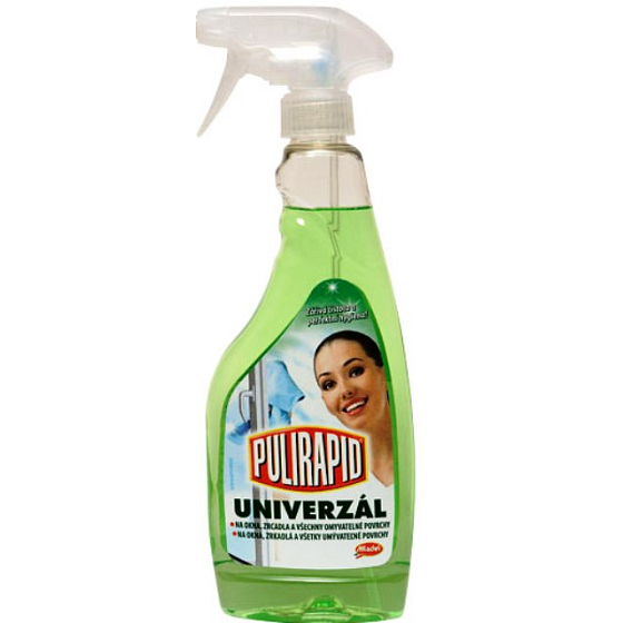 Pulirapid Universal Universalreiniger Fensterreiniger, Spiegelspray 500 ml