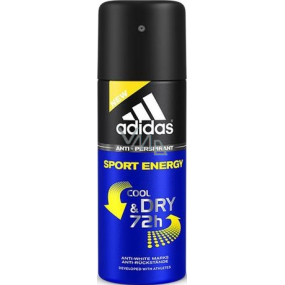Adidas Cool & Dry 72h Sport Energy Antitranspirant Deodorant Spray für Männer 150 ml