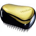 Tangle Teezer Compact Professionelle Kompakthaarbürste, Gold Fever schwarz-gold