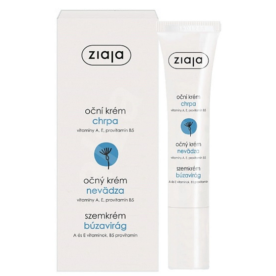 Ziaja Kornblume aufhellende Augen- und Lidcreme 15 ml