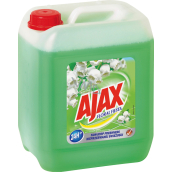 Ajax für Böden und Oberflächen Floral Fiesta Frühlingsblumen universelles Reinigungsmittel, Maiglöckchen, 5 l