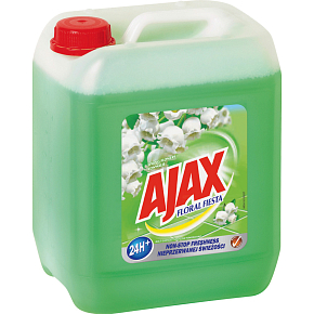 Ajax für Böden und Oberflächen Floral Fiesta Frühlingsblumen universelles Reinigungsmittel, Maiglöckchen, 5 l