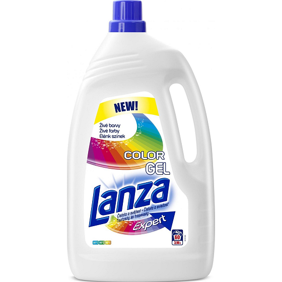 Lanza Expert Color Gel Flüssigwaschmittel für farbige Wäsche 60 Dosen 3,96 l