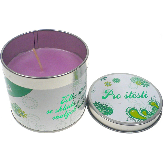 Nekupto Lavendel Geschenk Duftkerze Für viel Glück 18 g
