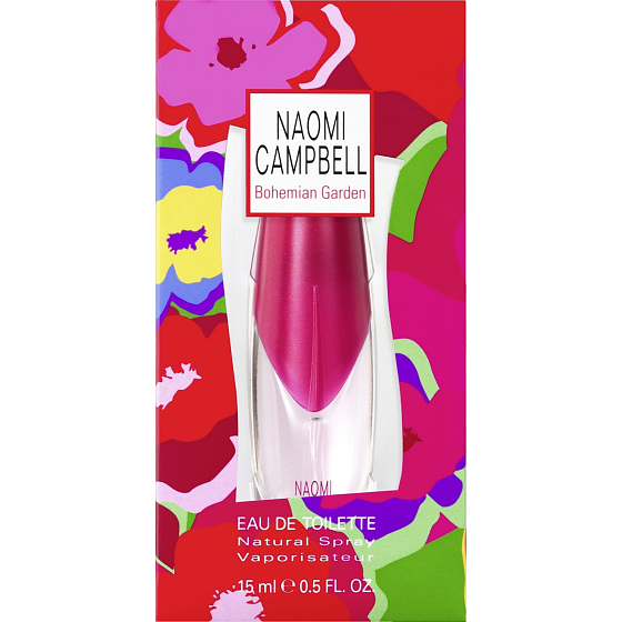 Naomi Campbell Böhmischer Garten Eau de Toilette für Frauen 15 ml